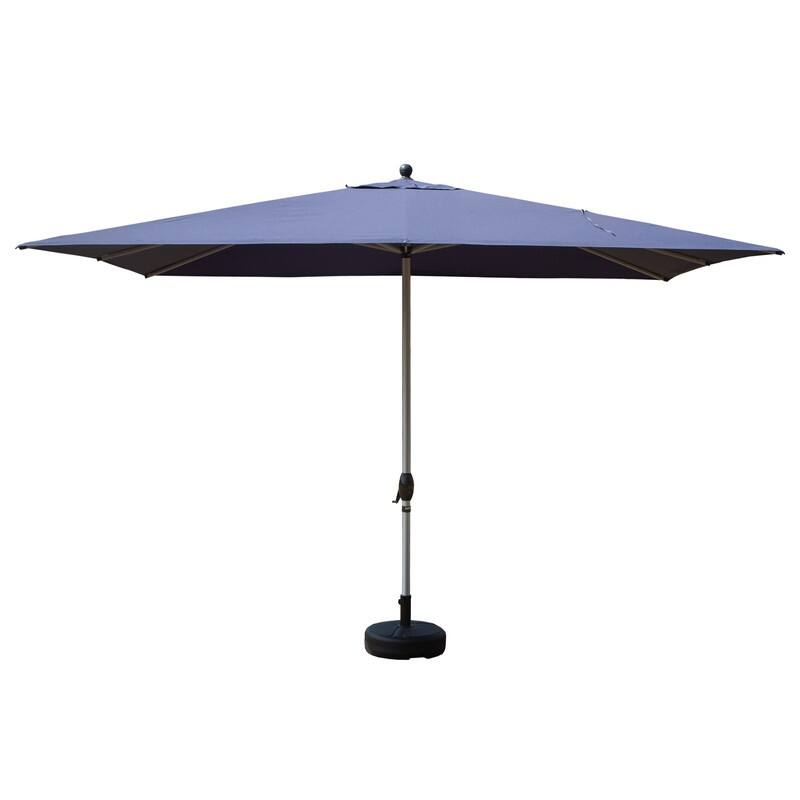 Domi Outdoor Living 9' x 11.5' Tilt Aluminum Patio Umbrella