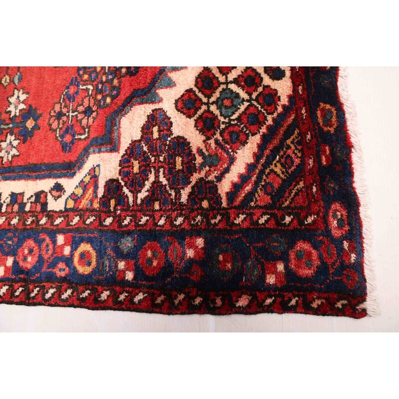 ECARPETGALLERY Hand-knotted Anadol Vintage Red Wool Rug - 4'7 x 6'7