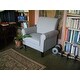 Copper Grove Herve Dove Grey Linen Arm Chair