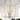 34" Modern Gold 6-Light Art Glass LED Chandelier Adjustable Hanging Light for Dining Room