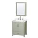 Option Light Green / Giotto Quartz Top / Brushed Nickel