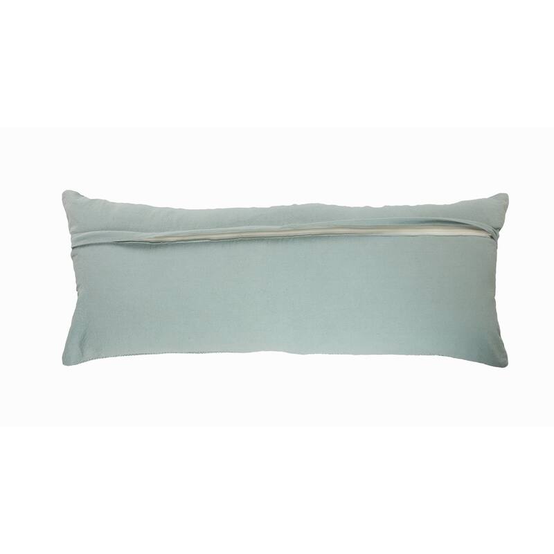 Sevita Silver Pirched Bird Lumbar Pillow