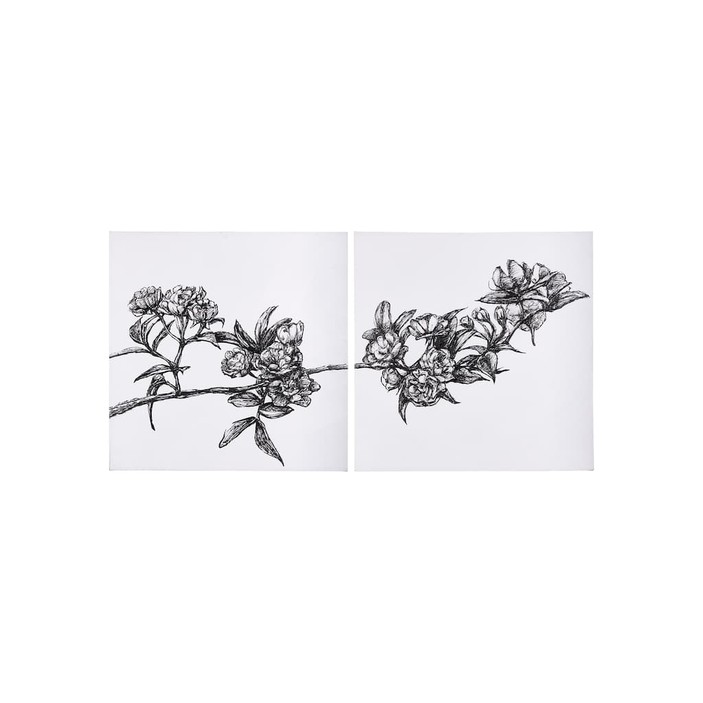 Cherry Blossom I (30 x 30) Canvas Art Print
