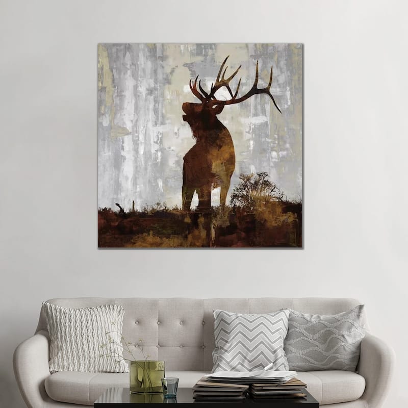 iCanvas "Elk" by Carl Colburn Canvas Print