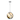 Blue Planetary 12-inch Wide 1-Light Pendant in Blue - 12in W x 12in D x 12in H