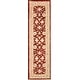 preview thumbnail 75 of 170, SAFAVIEH Anatolia Angeline Traditional Oriental Hand-spun Wool Rug 2'3" x 10' Runner - Red/Moss - Runner
