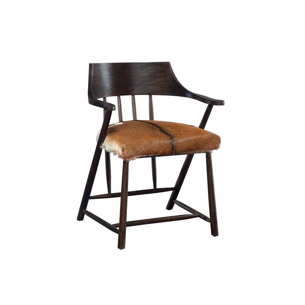Furniture Classics Black Fellows Oak Dining Chair, Espresso