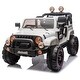 preview thumbnail 24 of 78, 24V Electric Kids Ride-On Vehicle, Parent-Controlled Car with Adjustable Speeds, Pull Rod, Storage & LED Lights