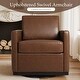 preview thumbnail 75 of 154, Set of 2 Modern Swivel Accent Armchairs Upholstered Arm Chairs