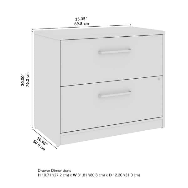 Bush Business Furniture Vista 2 Drawer Lateral File Cabinet