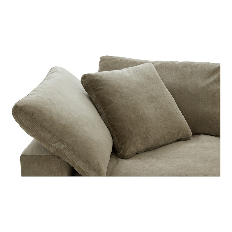 Aurelle Home Corbin Modern Modular Sectional Piece - Corner Chair