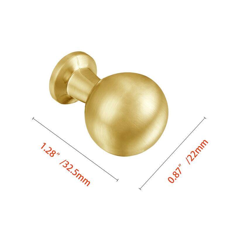 Utopia Alley Lyon Cabinet Ring Pull Knob - Decorative Cabinet Drop Pull Knobs for Cabinets and Drawers, Pull Knobs 0.87"