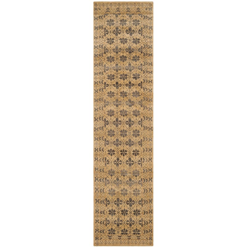 SAFAVIEH Couture Hand-knotted Igor Nastasja Traditional Oriental Wool Rug - 10' x 14' - Ivory/Blue