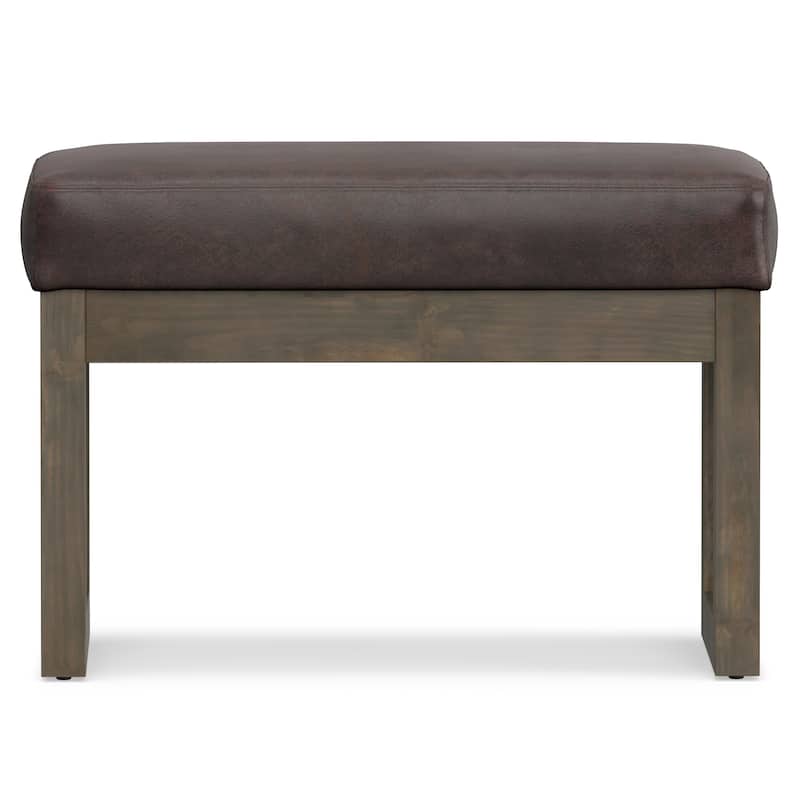 WYNDENHALL Madison 26 inch Wide Contemporary Rectangle Ottoman Bench