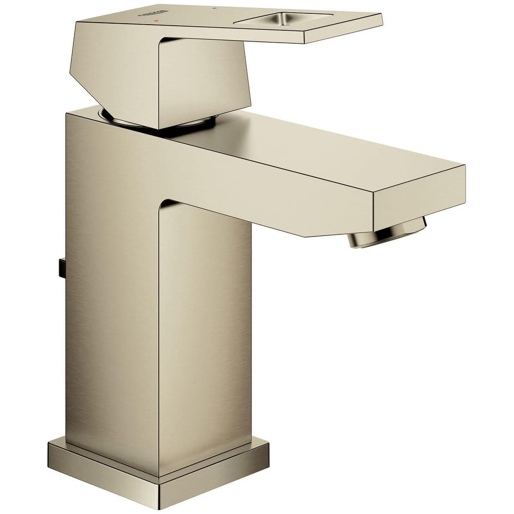 Grohe Eurocube 1.2 GPM Single Hole Bathroom Faucet with SilkMove and