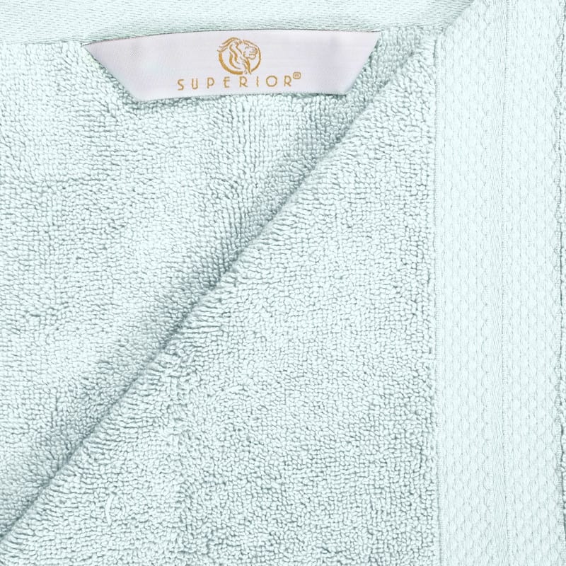 Superior Aria Turkish Cotton 6 Piece Plush Towel Set Ultra Soft, Highly Absorbent Luxury Bath Towels