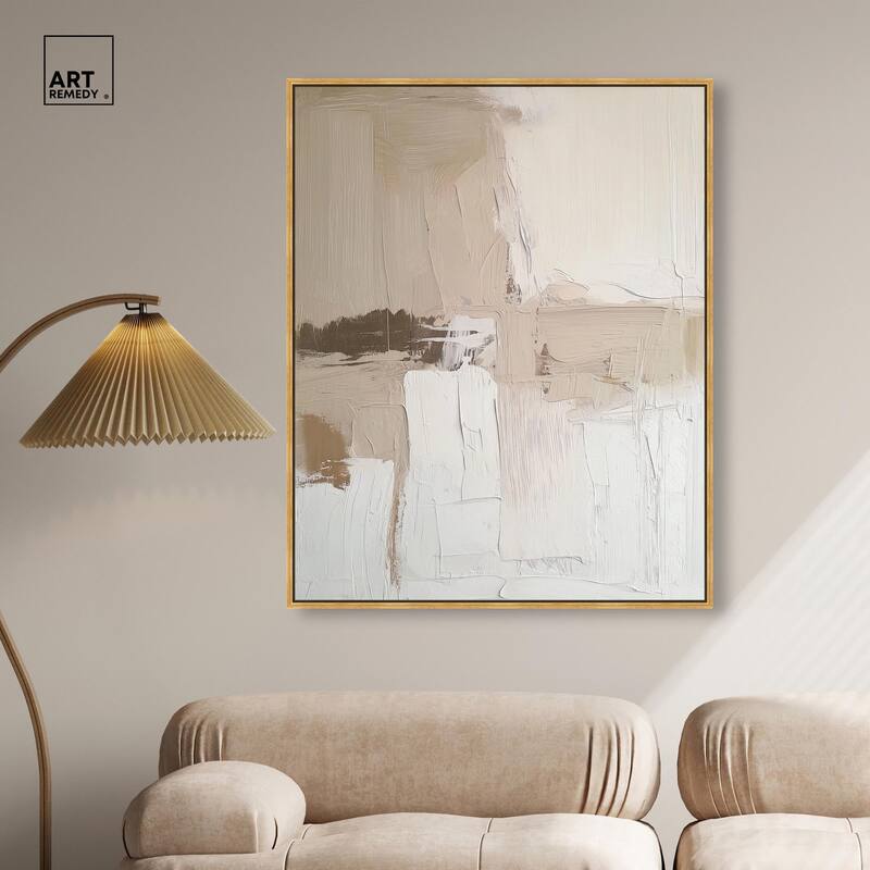 Subtle Earth Tones I Canvas by Art Remedy