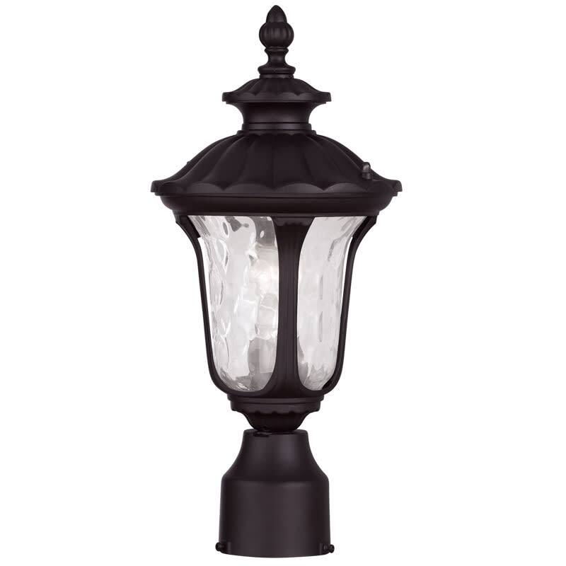 Livex Lighting Oxford 16" Tall Outdoor Single Head Post Light - Bronze