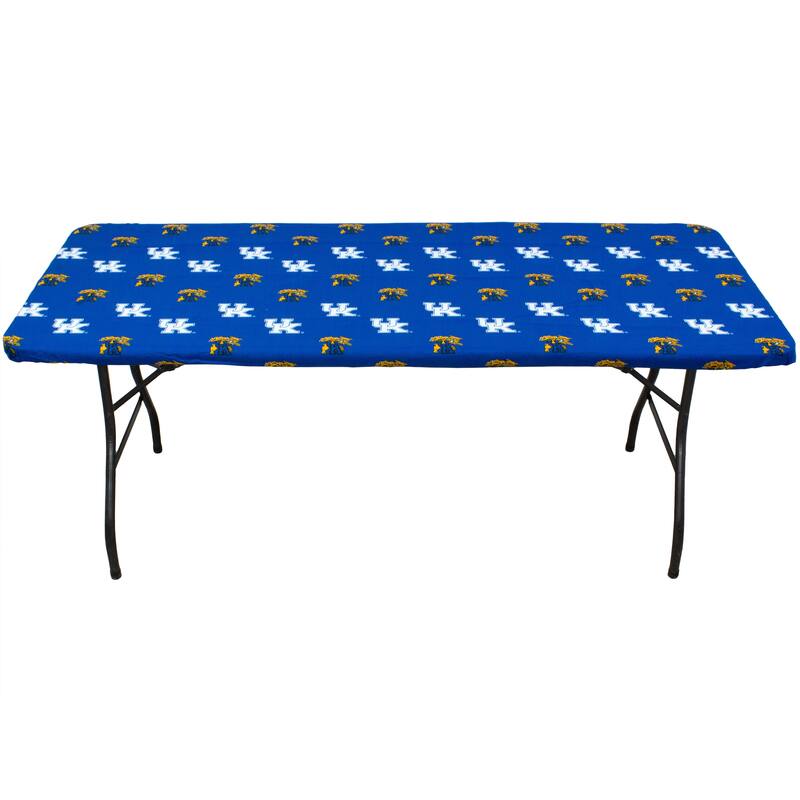 Kentucky Wildcats Tailgate Fitted Tablecloth, 33" x 33", Card Table