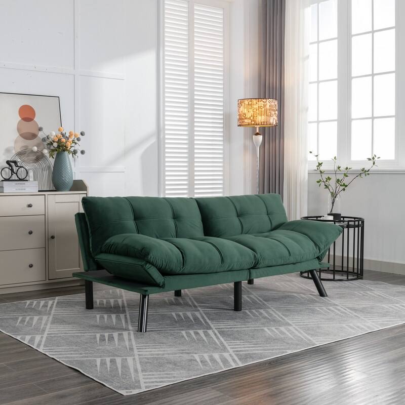 Convertible Folding Modern sofa Bed - Emerald