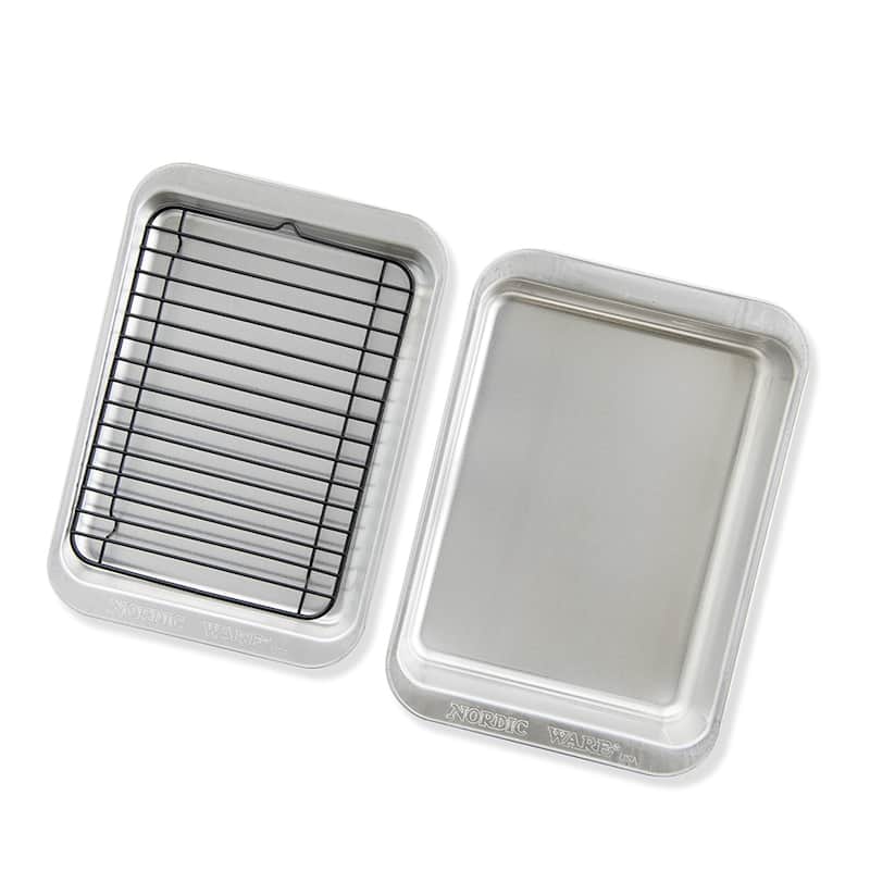 Nordic Ware Compact Ovenware 3 pc - Silver