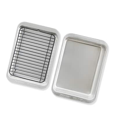 Nordic Ware Compact Ovenware 3 pc - Silver