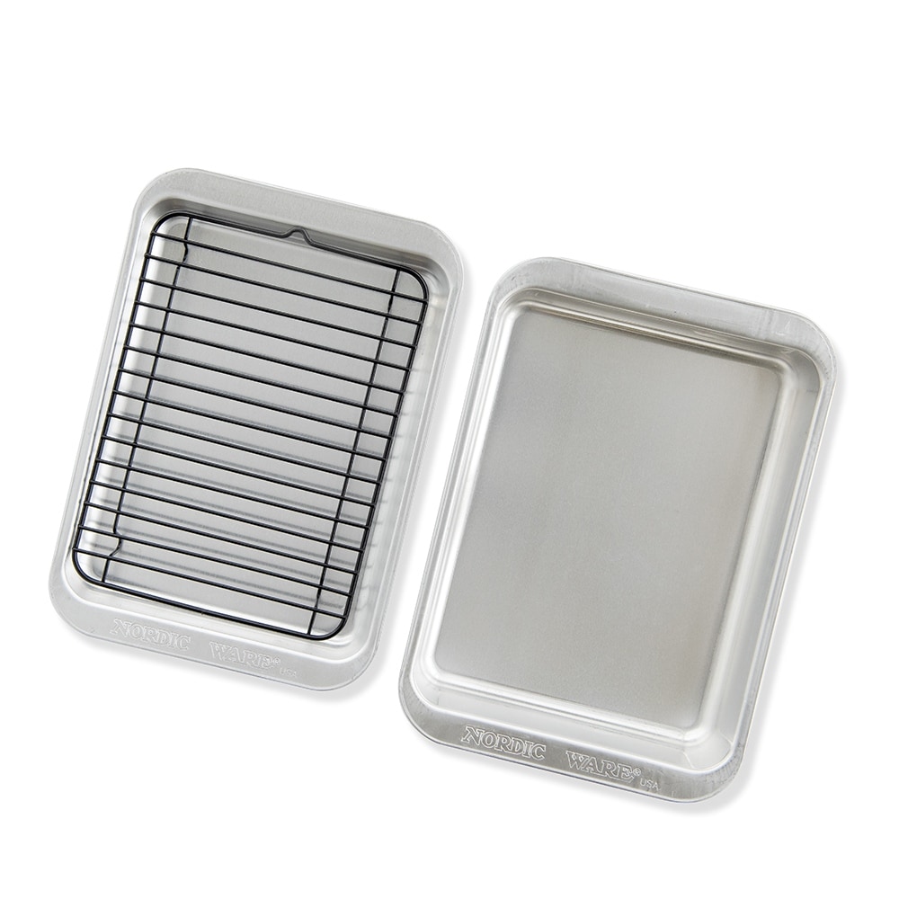 Nordic Ware Compact Ovenware 3 pc - Silver