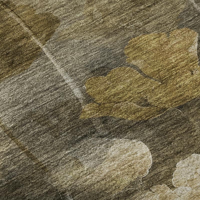 Premium Washable Super Soft Contemporary Floral Mayfield Rug