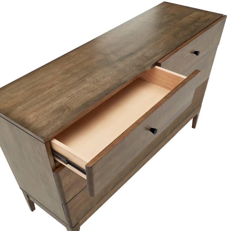 Ozan Walnut Finish 6-drawer Dresser by iNSPIRE Q Modern