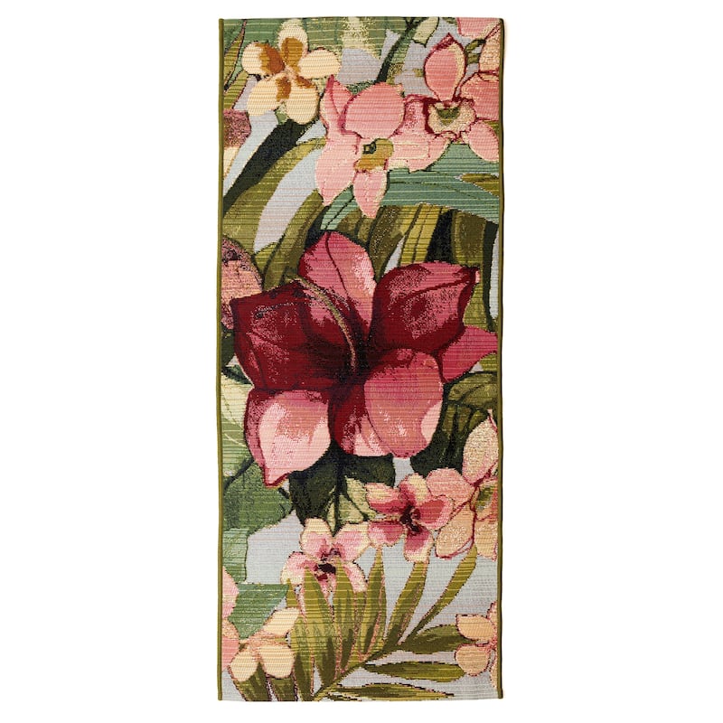Liora Manne Marina Tropical Floral Indoor/Outdoor Rug