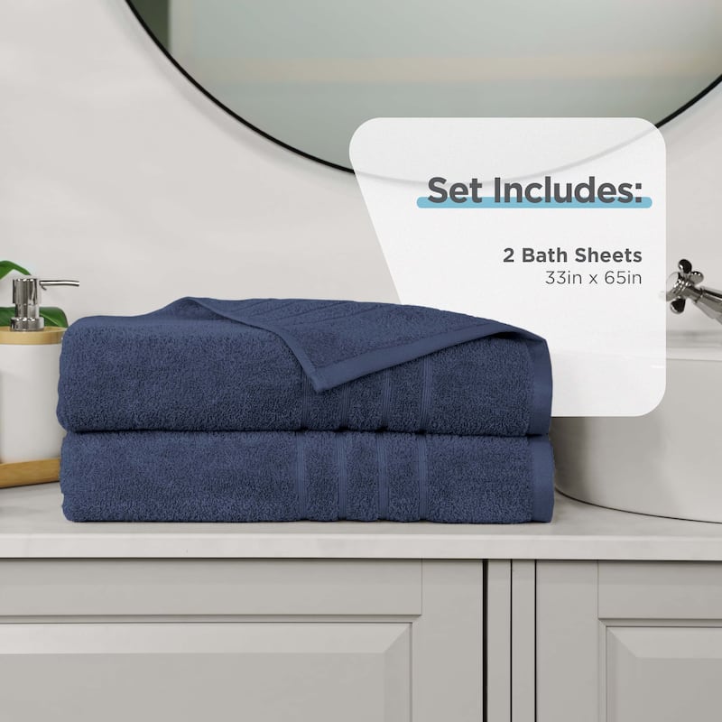 Martex Ultimate 2 Pack Bath Sheet Set