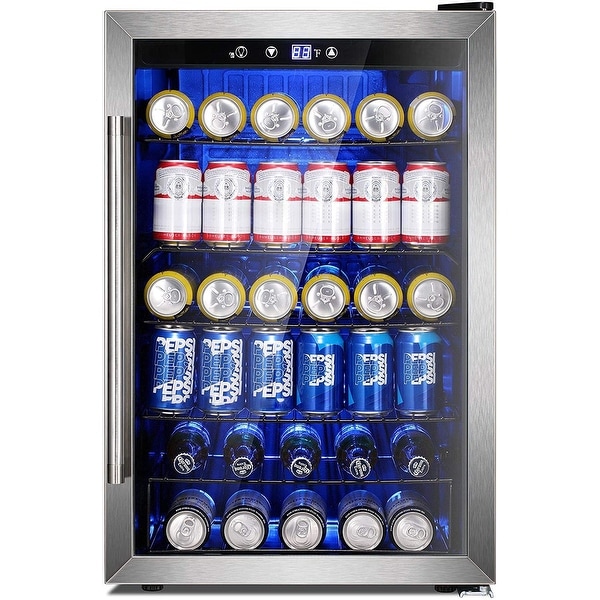 Clear front cheap mini fridge