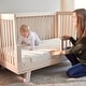 preview thumbnail 3 of 1, Naturepedic Waterproof Organic Crib Mattress Protector Pad