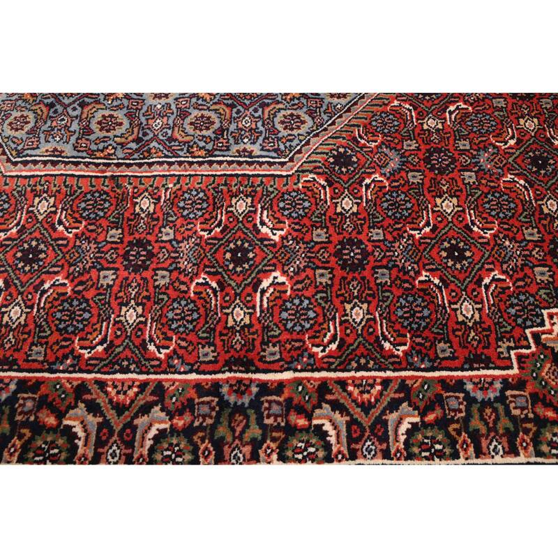 ECARPETGALLERY Hand-knotted Royal Mahal Red Wool Rug - 5'7 x 8'2
