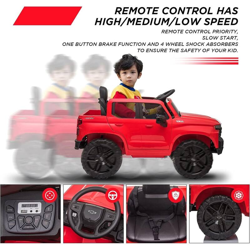 12V Kids Ride on Truck,Electric Ride on Car