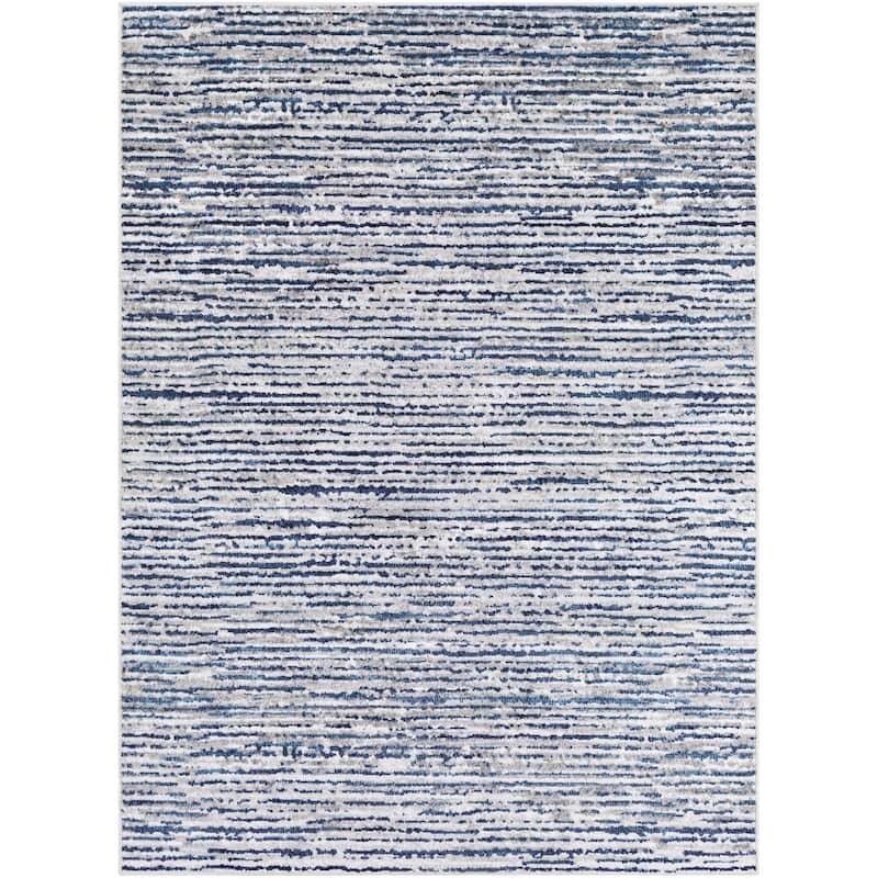 Livabliss Monte Carlo Casual Stripe Area Rug