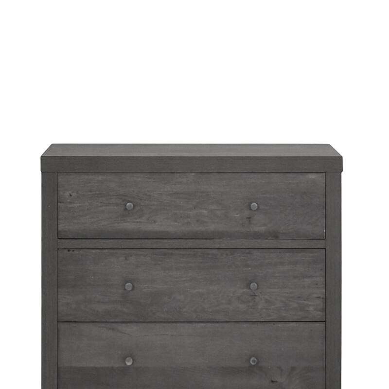 Wardrobe 3 Drawer Dresser Grey Entrance Cabinet for Bedroom, Hallway