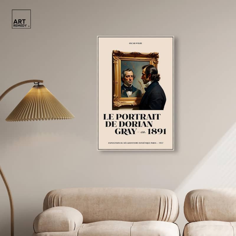 Decadent World of Dorian Gray Canvas by Art Remedy