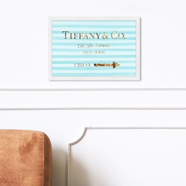 新品 オリバーガル Olivergal Jewelry Road Sign Jewelry Road Sign Glam I | Wall Art by Oliver Gal