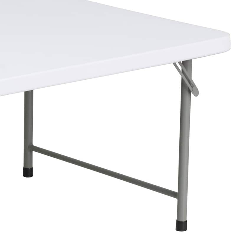 4.93-Foot Kid's Plastic Folding Activity Table - Play Table - 59.25"D x 29"W x 19"H
