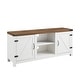 preview thumbnail 38 of 98, Middlebrook Firebranch 58-inch Barn Door TV Stand