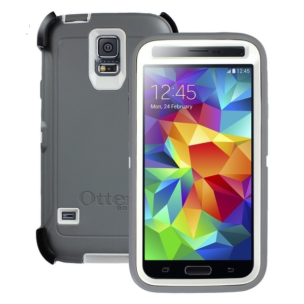 OtterBox Defender Series Protective Case Cover for Samsung Galaxy S5 - Black