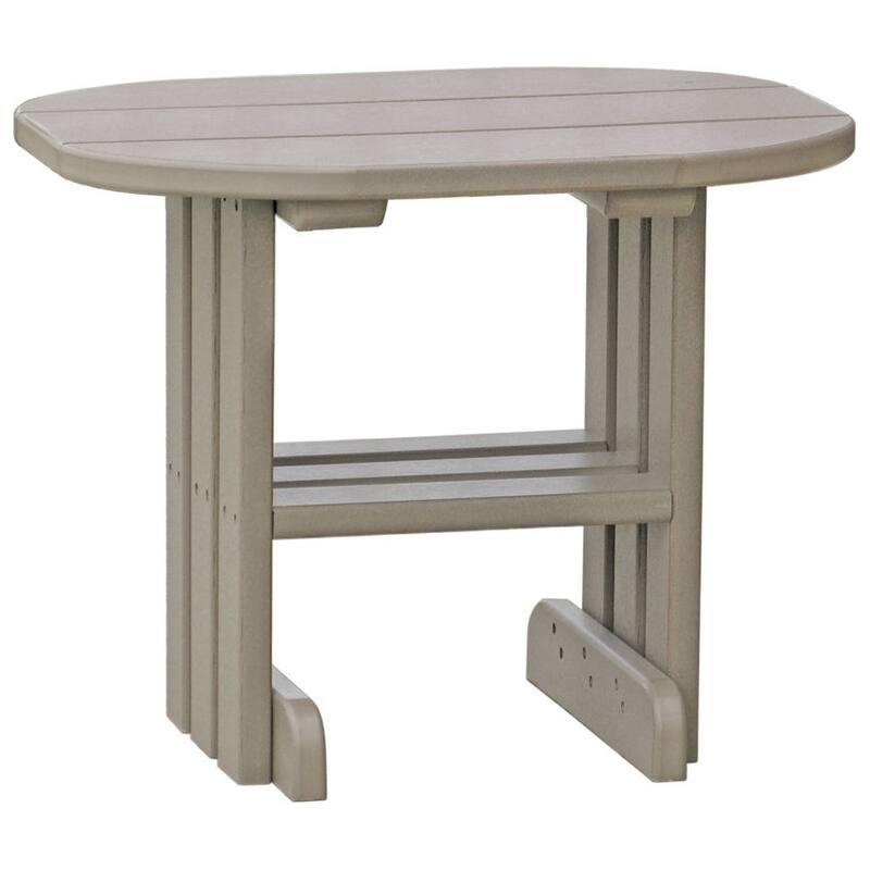 Poly Lumber End Table