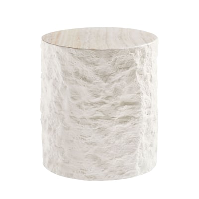 15.75 Inch Side Table,Round Fiberglass Coffee Table
