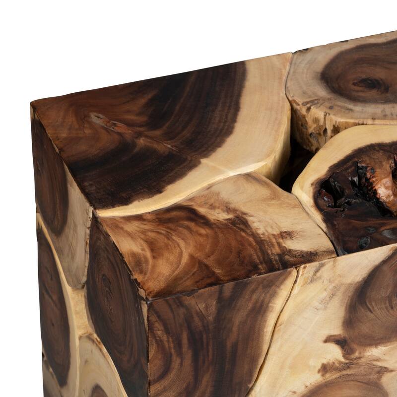 60 in. Brown Solid Wood Accent_Console_Sofa Table