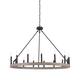 Acroma 15 Light 40 In Modern Farmhouse Wagon Wheel Chandelier-UL