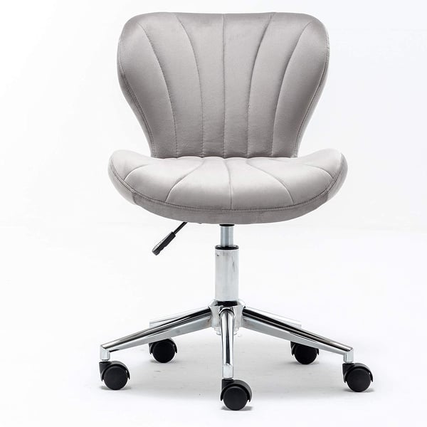 slide 2 of 6, BTEXPERT Vanity Plush Velvet Workplace Meeting Conference Makeup Desk Chair Upholstered Home Office Chair