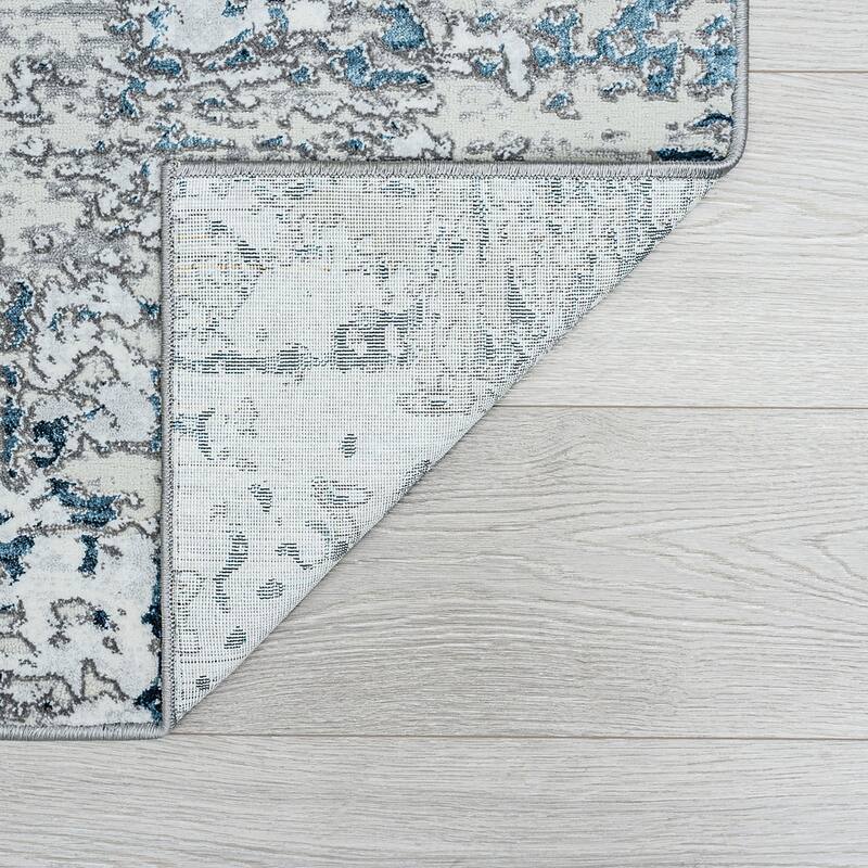 Antiquity Industrial Abstract Indoor Area Rug