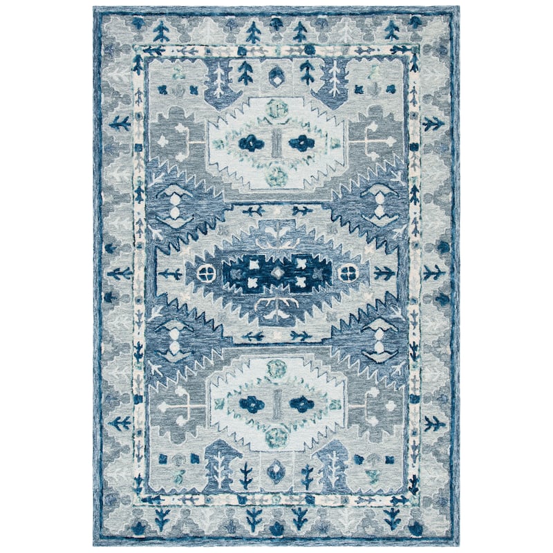 SAFAVIEH Handmade Capri Fionnula Contemporary Wool Rug