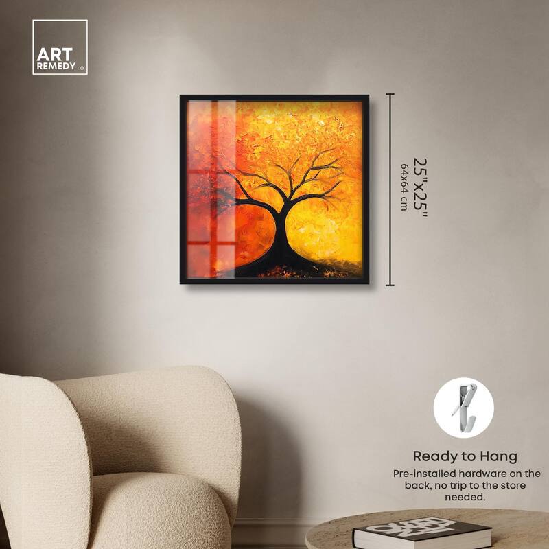 Tree of Opposites I Shadowbox by Art Remedy
